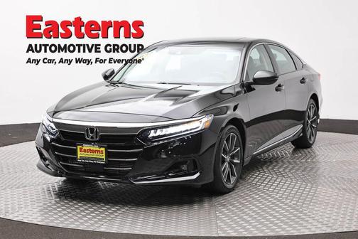 Crystal Black Pearl 2022 Honda Accord EX-L 1.5T