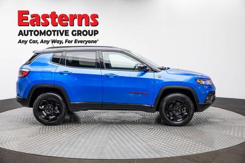 Laser Blue Pearlcoat 2023 Jeep Compass Trailhawk