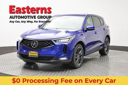Apex Blue Pearl 2022 Acura RDX A-Spec Package
