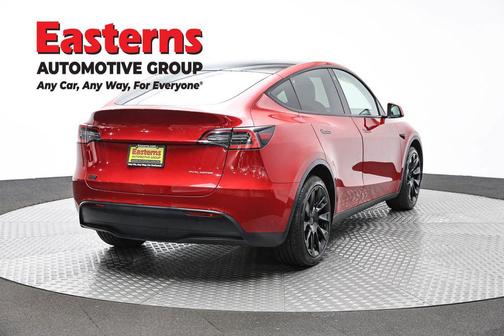 Red Multi-Coat 2021 Tesla Model Y Long Range Dual Motor All-Wheel Drive