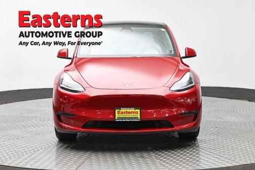 Red Multi-Coat 2021 Tesla Model Y Long Range Dual Motor All-Wheel Drive