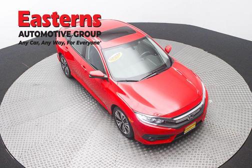 Red 2016 Honda Civic EX-L