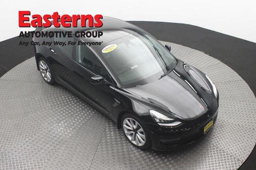 Solid Black 2019 Tesla Model 3 Long Range
