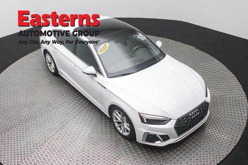 White 2024 Audi A5 Sportback 45 S Line Premium Plus