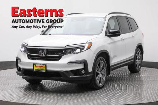 Platinum White Pearl 2022 Honda Pilot AWD Sport