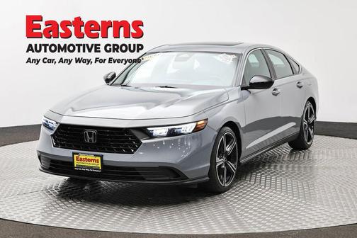 Urban Gray Pearl 2025 Honda Accord Hybrid Sport