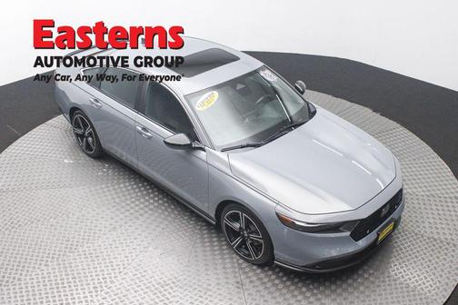 Urban Gray Pearl 2025 Honda Accord Hybrid Sport