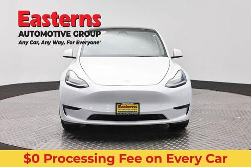 Pearl White Multi-Coat 2021 Tesla Model Y Long Range Dual Motor All-Wheel Drive