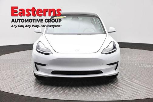 Pearl White Multi-Coat 2018 Tesla Model 3 Long Range