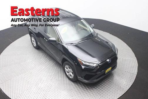 Midnight Black Metallic 2023 Toyota RAV4 Hybrid LE