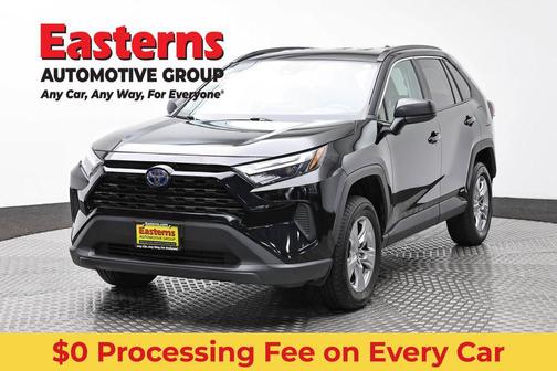 Midnight Black Metallic 2023 Toyota RAV4 Hybrid LE