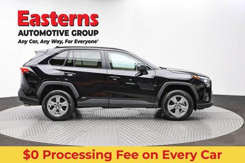 Midnight Black Metallic 2023 Toyota RAV4 Hybrid LE