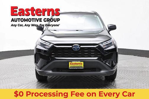 Midnight Black Metallic 2023 Toyota RAV4 Hybrid LE