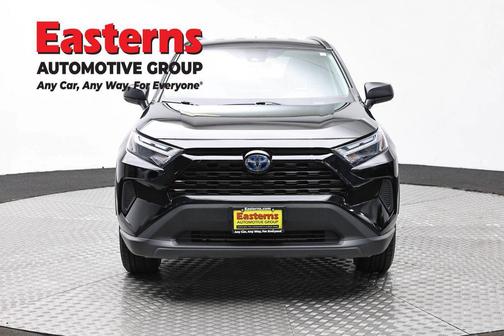 Midnight Black Metallic 2023 Toyota RAV4 Hybrid LE
