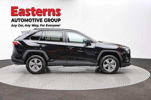 Midnight Black Metallic 2023 Toyota RAV4 Hybrid LE