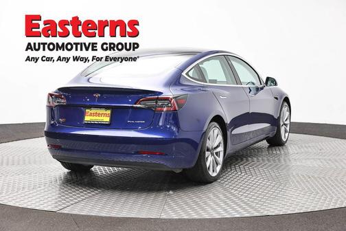 Deep Blue Metallic 2019 Tesla Model 3 Long Range
