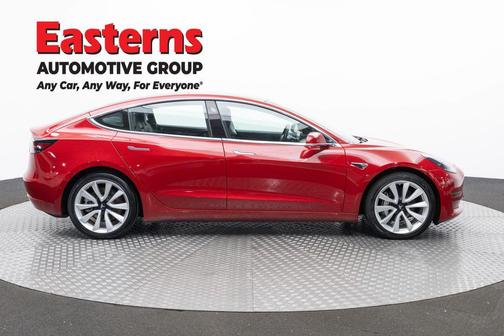 Red Multi-Coat 2018 Tesla Model 3 Long Range