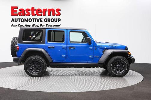 Hydro Blue Pearlcoat 2023 Jeep Wrangler 4xe Base