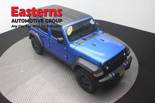 Hydro Blue Pearlcoat 2023 Jeep Wrangler 4xe Base