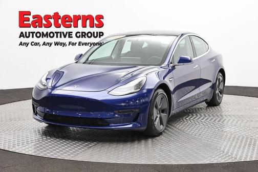 Deep Blue Metallic 2019 Tesla Model 3 Long Range