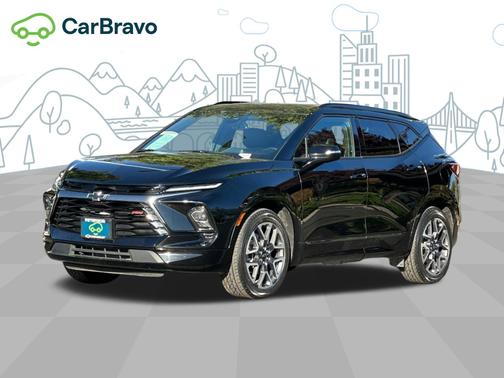 Black 2025 Chevrolet Blazer RS