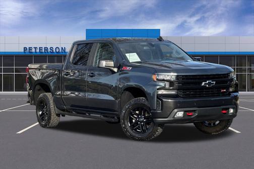 Shadow Grey Metallic 2021 Chevrolet Silverado 1500 LT Trail Boss