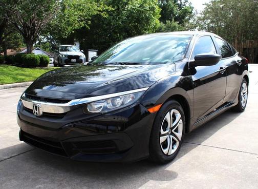 Crystal Black Pearl 2016 Honda Civic LX