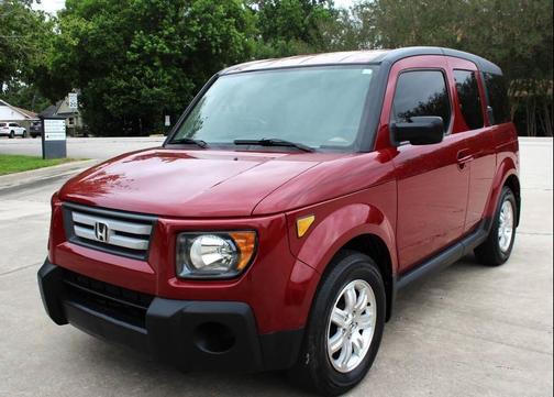 Burgundy 2007 Honda Element EX