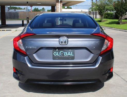 Modern Steel Metallic 2016 Honda Civic LX