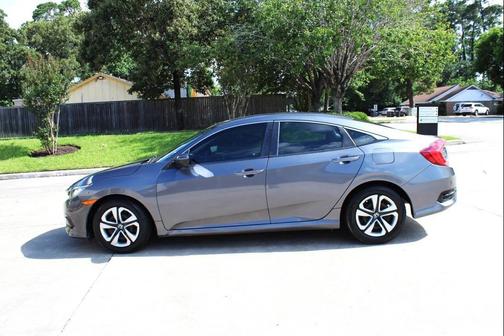 Modern Steel Metallic 2016 Honda Civic LX
