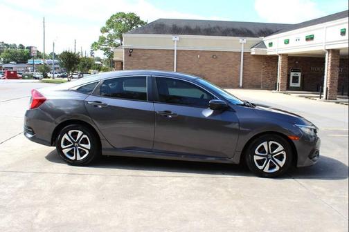 Modern Steel Metallic 2016 Honda Civic LX