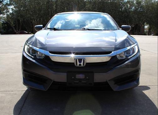 Modern Steel Metallic 2016 Honda Civic LX