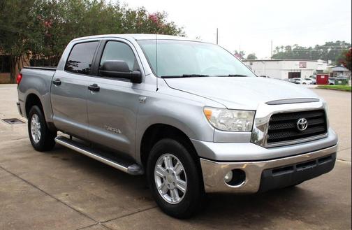 Silver 2008 Toyota Tundra SR5 CrewMax