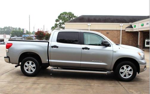 Silver 2008 Toyota Tundra SR5 CrewMax
