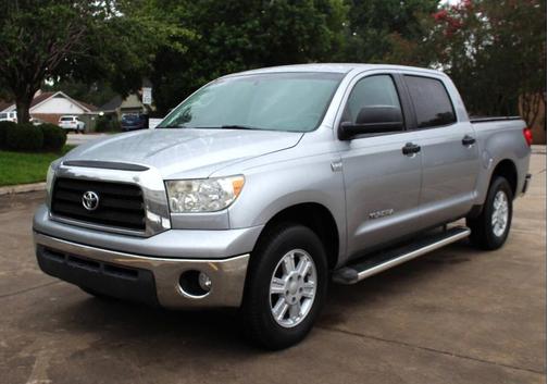 Silver 2008 Toyota Tundra SR5 CrewMax