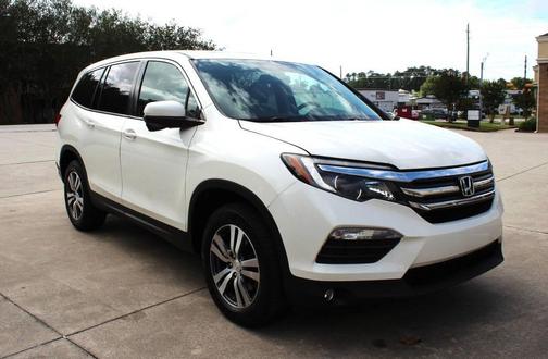 White Diamond Pearl 2016 Honda Pilot EX-L