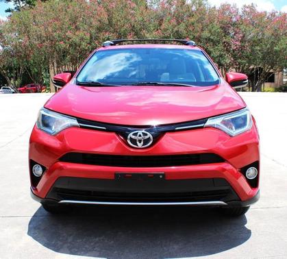 Red 2016 Toyota RAV4 XLE