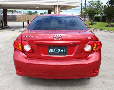 Barcelona Red Metallic 2010 Toyota Corolla LE