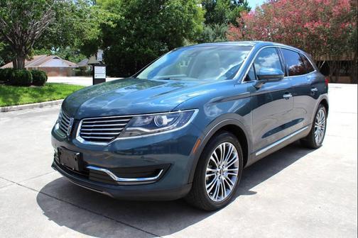 Blue 2016 Lincoln MKX Reserve