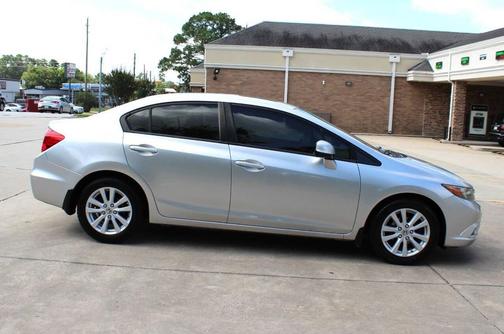 Silver 2012 Honda Civic EX