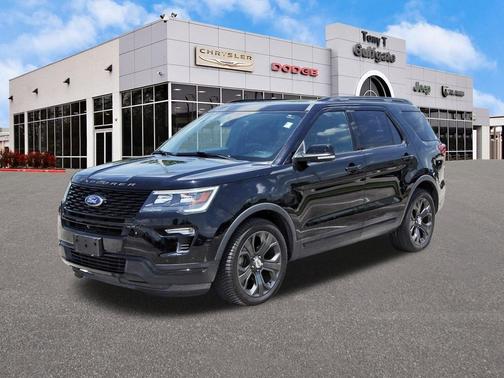 Shadow Black 2018 Ford Explorer Sport