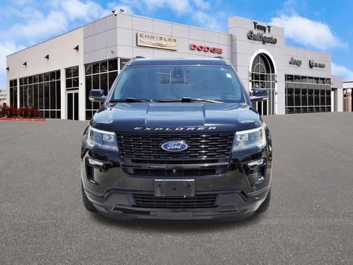 Shadow Black 2018 Ford Explorer Sport