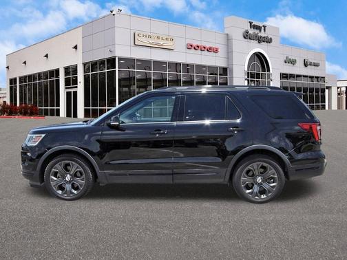 Shadow Black 2018 Ford Explorer Sport