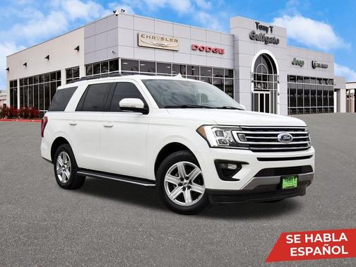 Star White Metallic Tri-Coat 2020 Ford Expedition XLT