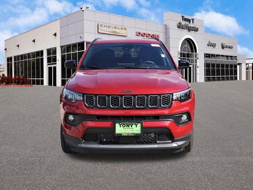 Red Hot Pearlcoat 2026 Jeep Compass Latitude