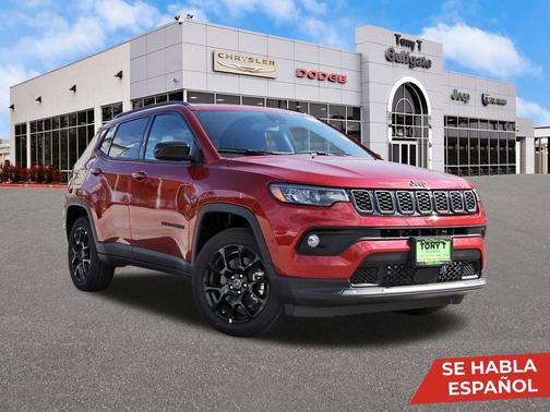 Red Hot Pearlcoat 2026 Jeep Compass Latitude