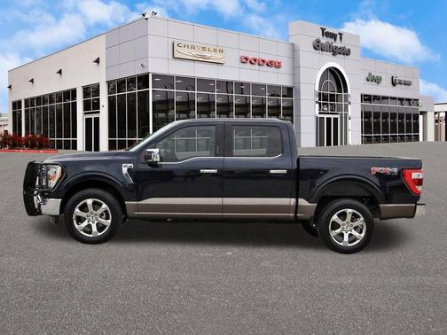 Antimatter Blue Metallic 2022 Ford F-150 Lariat