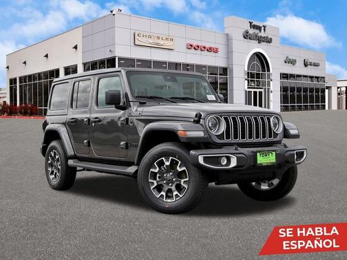 Granite Crystal Metallic Clearcoat 2025 Jeep Wrangler 4-Door Sahara 4x4