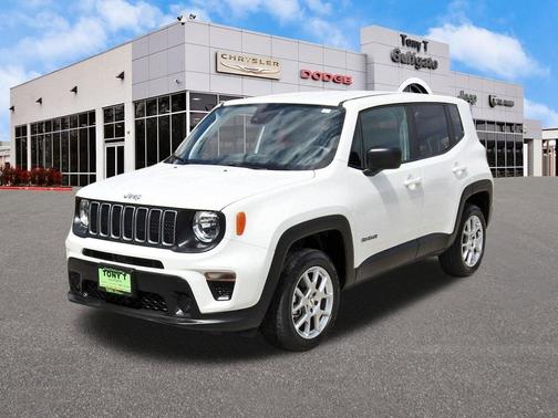 Alpine White Clearcoat 2023 Jeep Renegade Latitude