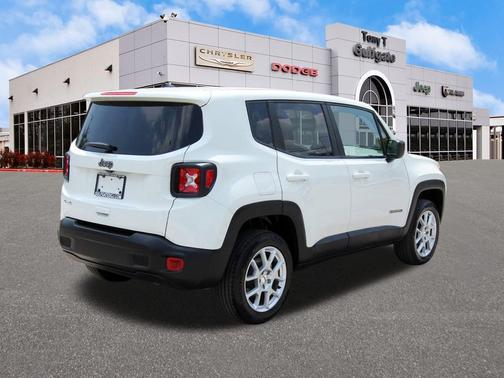 Alpine White Clearcoat 2023 Jeep Renegade Latitude